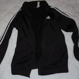 Adidas Black Zip-Up Jacket